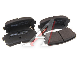 Изображение 1, MPH58 Колодки тормозные HYUNDAI Elantra (14-) (14") (4шт.) MANDO