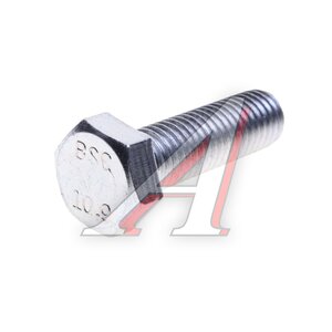 Изображение 1, DIN933 Болт М12х1.75х40 шестигранный оцинкованный высокопрочный кл.прочн. 10.9