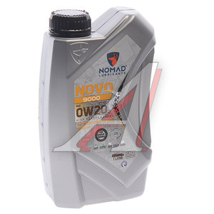 Изображение 1, 6297001279311 Масло моторное NOVO 9000 SP 0W20 синт.1л NOMAD