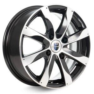 Изображение 1, K&K 4х114,3 ET40 D-66,1 Диск колесный литой NISSAN Almera, Tiida R15 КС-480 Джемини АЧ