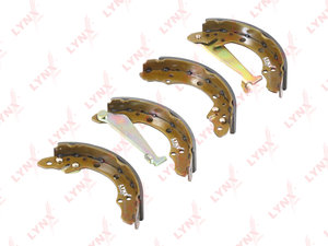 Изображение 1, BS8004 Колодки тормозные CHERY Amulet задние барабанные (4шт.) LYNX