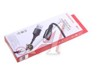 Изображение 2, BX54 black Кабель iPhone (5-) 2.4A 1м черный BOROFONE