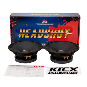 Изображение 6, HeadShot Q80 Колонки среднечастоные 8" (20см) 150Вт KICX
