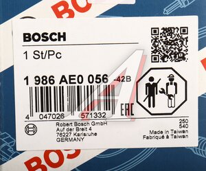 Изображение 5, 1986AE0056 Реле регулятор AUDI A4 (07-12) напряжения генератора BOSCH