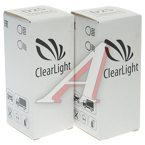 Изображение 3, LCL D2S 430-STD Лампа ксеноновая D2S 4300K (2шт.) CLEARLIGHT
