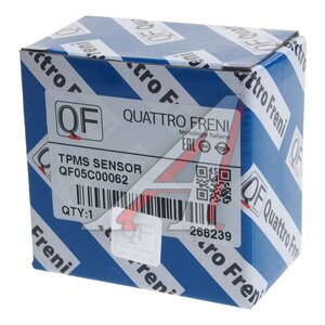 Изображение 4, QF05C00062 Датчик давления в шине HYUNDAI Sonata (14-), Tucson (15-) QUATTRO FRENI