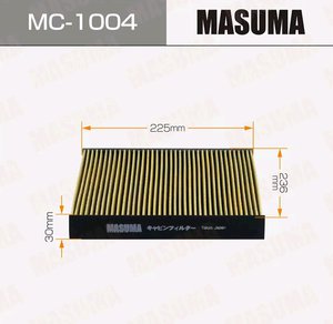Изображение 2, MC1004 Фильтр воздушный салона HONDA Civic (08-) MASUMA