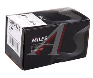 Изображение 5, E100475 Колодки тормозные GEELY Emgrand (21-) передние (4шт.) MILES