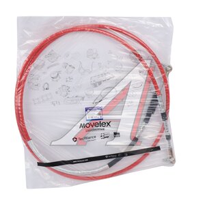 Изображение 1, 1703030Y4L1504-MX Трос КПП JAC N350 выбора передач MOVELEX