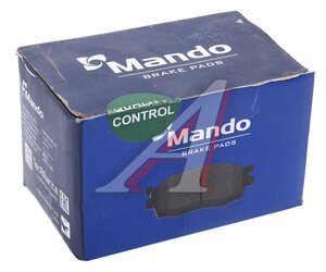Изображение 6, MBF015213 Колодки тормозные BMW 7 (E65, 66) задние (4шт.) MANDO