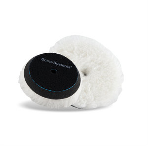 Изображение 1, SS467 Круг полировочный 75мм шерсть с хлопком Cotton Wool Pad SHINE SYSTEMS