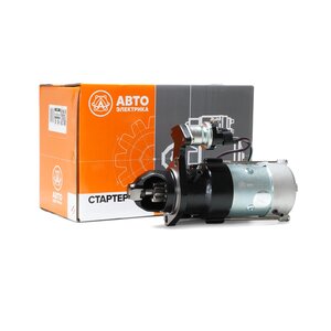 Изображение 1, 536.3708010-02 AE Стартер ЯМЗ-536 24В z=10 6кВт с доп. реле AVTOELECTRICA