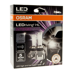 Изображение 4, 64210DWINT Лампа светодиодная 12V H7/H18 PX26d/PY26d-1 +350% 6000K (2шт.) Led White Ledriving HL Intense OSRAM