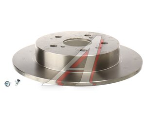 Изображение 4, 0986479047 Диск тормозной SUZUKI SX4 (07-) задний (1шт.) BOSCH