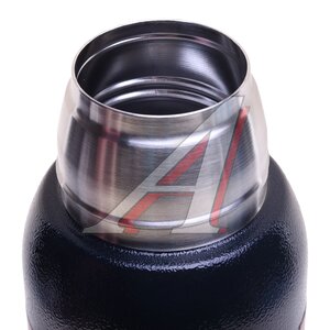 Изображение 4, PF-TM-21 Термос 1.0л широкая горловина,  сталь,  черный Megapolis СЛЕДОПЫТ