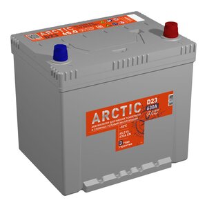 Изображение 1, 6СТ65(0) D23L Аккумулятор ТИТАН Arctic Asia 65А/ч обратная полярность