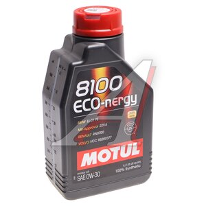 Изображение 1, 113553 Масло моторное MOTUL 8100 ECO-NERGY 0W30 синт.1л