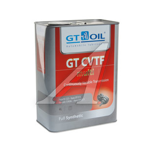 Изображение 1, 8809059408667 Масло трансмиссионное CVT для вариаторов GT CVTF Multi синт.4л GT OIL