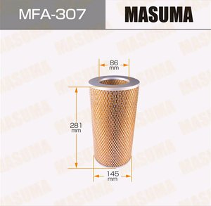 Изображение 2, MFA-307 Фильтр воздушный TOYOTA Hiace (05-07) MASUMA