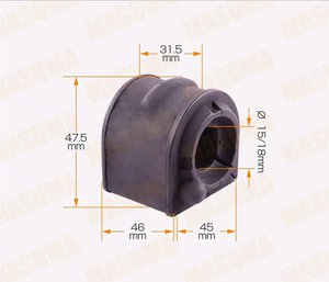 Изображение 2, MP-1039 Втулка стабилизатора MAZDA 3 BK (03-08) переднего MASUMA