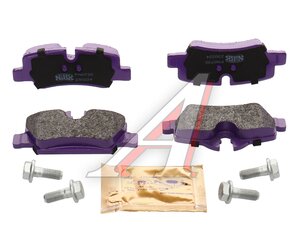 Изображение 2, PN0720 Колодки тормозные MINI Cooper (13-) задние (4шт.) NIBK