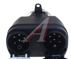 Изображение 4, T09124001 Адаптер кабеля полуприцепа вилка 15-полюсов+розетки 7полюсов и 6+1полюсов TOPCOVER