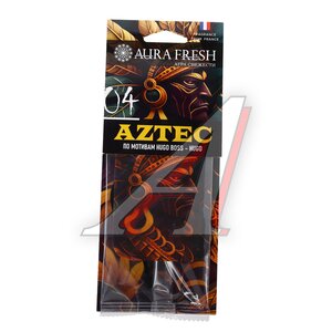 Изображение 1, 23447 Ароматизатор подвесной пластина №4 (HUGO BOSS) AZTEC AURA FRESH