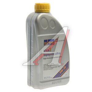 Изображение 1, 40343 Масло моторное VIVA 1 topsynth Ultra 5W30 синт.1л SRS