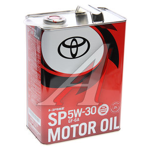 Изображение 1, 08880-13705 Масло моторное 08880-13705 5W30 синт.4л TOYOTA