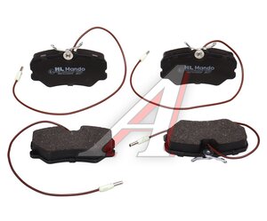 Изображение 2, MBF016009 Колодки тормозные PEUGEOT 405 (92-) передние (4шт.) MANDO