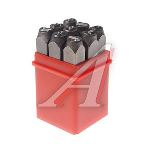Изображение 1, RF-00908D Клейма цифровые 8мм 9 предметов в футляре ROCKFORCE