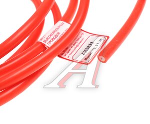 Изображение 2, AX5833 Провод высоковольтный с нулевым сопротивлением (медная жила) 3м. красный CARGEN