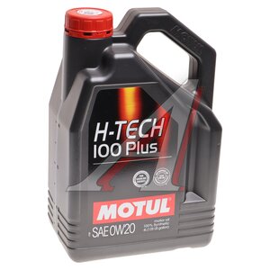 Изображение 1, 112144 Масло моторное MOTUL H-TECH 100 PLUS 0W20 SP синт.4л