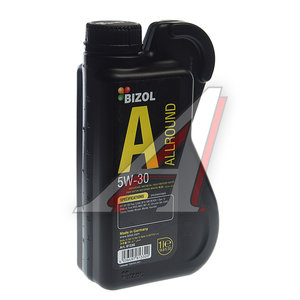 Изображение 1, 81330 Масло моторное ALLROUND 5W30 синт.1л BIZOL