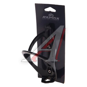Изображение 1, HL-BC31 Флягодержатель велосипедный пластик черный RAPIDO