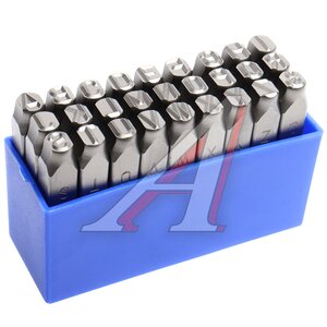 Изображение 1, JTC-7249 Клейма буквенные латиница 8мм (HRC 60+-2° DIN 1451) JTC