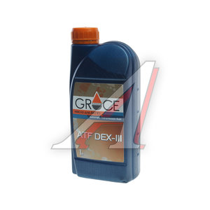 Изображение 1, 4603728814537 Масло трансмиссионное ATF DEXRON III D для АКПП 1л GRACE