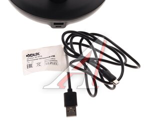 Изображение 3, 60-0215 Вентилятор настольный 4 скорости 13см 6Вт черный USB DUX
