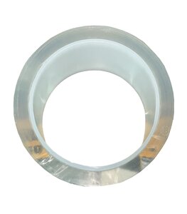 Изображение 1, 5m*3cm transparent Пленка виниловая прозрачная 3смх5м TORINO