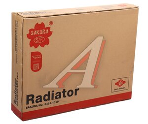 Изображение 5, 34611019 Радиатор TOYOTA Rav 4 (00-05) (2.0) АКПП SAKURA