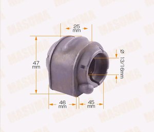 Изображение 2, MP-1040 Втулка стабилизатора MAZDA 3 (09-) заднего MASUMA