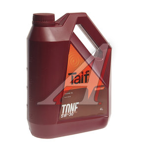 Изображение 1, 211082 Масло моторное TONE 5W30 п/синт.4л TAIF