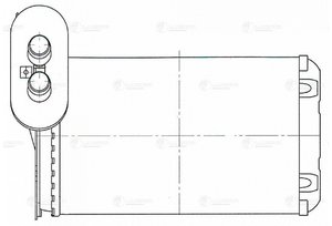 Изображение 4, LRh1831 Радиатор отопителя VW Passat (93-96), Polo (99-01) LUZAR