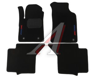 Изображение 1, JTEXSPU-NPBK Коврик салона JAC T6, T8 текстиль комплект OE