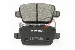 Изображение 2, KT1709STD Колодки тормозные LAND ROVER Freelander 2 задние (4шт.) KORTEX