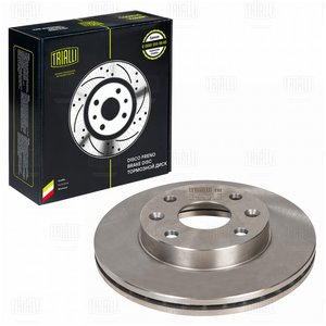 Изображение 2, DF073202 Диск тормозной KIA Rio (00-) передний (1шт.) TRIALLI