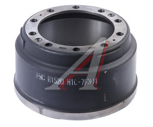 Изображение 1, R1520 Барабан тормозной HYUNDAI HD370 (12-) передний (1шт.) VALEO PHC