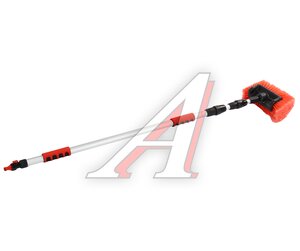 Изображение 2, A0403018 Щетка для мойки автомобиля телескопическая 131-300см под шланг ARNEZI