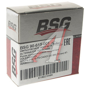 Изображение 3, BSG90615001 Ролик приводного ремня VW Bora, Golf, Passat, Sharan натяжителя BSG