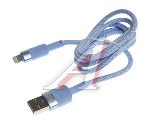 Изображение 1, NB198 blue Кабель iPhone (5-) 1м голубой XO